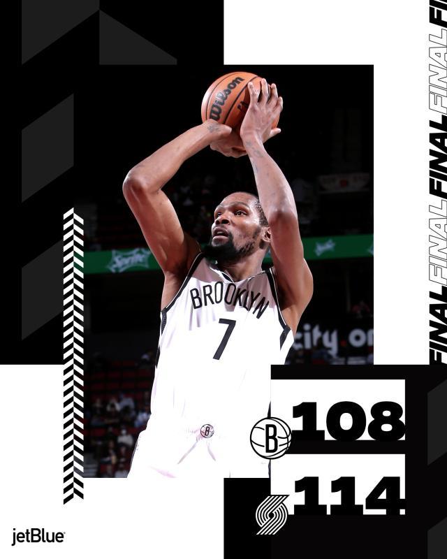 辉达官网-7战5负不敌开拓者二队 篮网继续在谷底挣扎